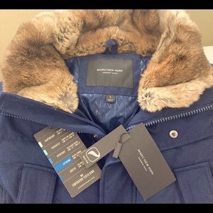 Marc New York Men’s Jacket with fur collar